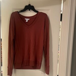 Athleta Women's Long Sleeve Tee - Rust